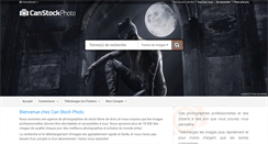 Desktop Screenshot of canstockphoto.fr