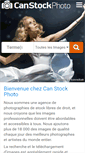Mobile Screenshot of canstockphoto.fr