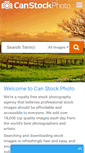 Mobile Screenshot of canstockphoto.com