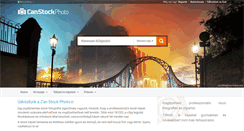 Desktop Screenshot of canstockphoto.hu