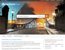 Tablet Screenshot of canstockphoto.hu
