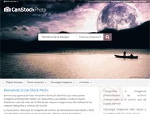 Tablet Screenshot of canstockphoto.es