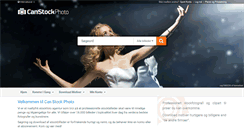 Desktop Screenshot of canstockphoto.dk